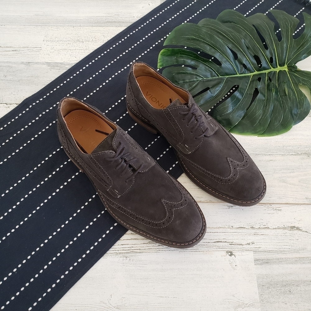 Vionic| Bowery Bruno Oxford Leather Shoes Size 9.5